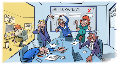cartoon change management